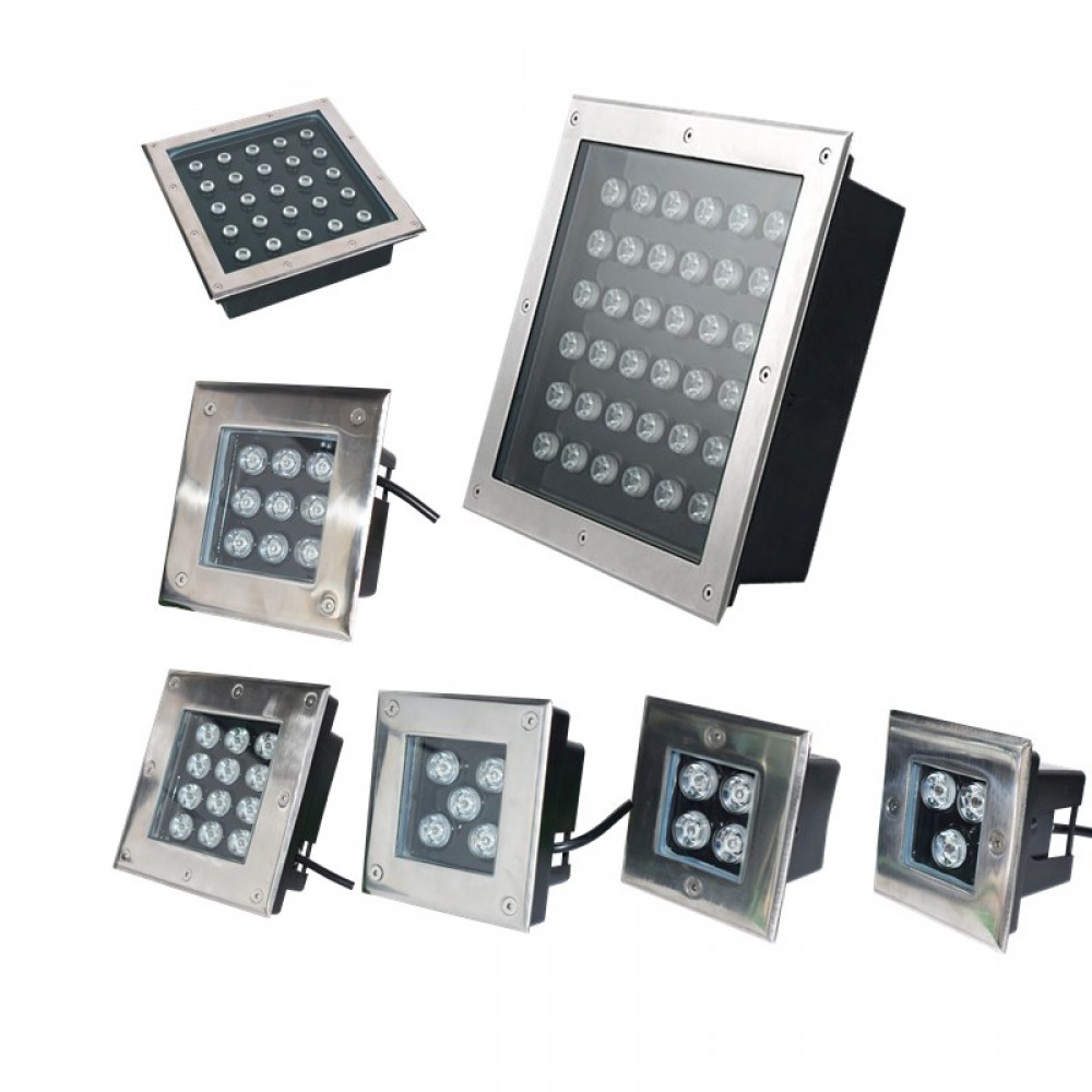 1W -36W Square LED underground light