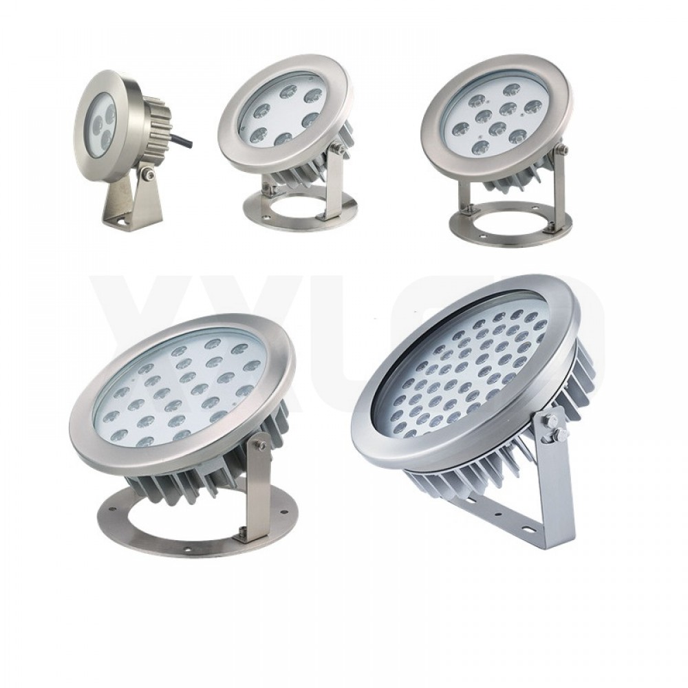 304 Stainless steel 3-54W LED underwater pool light