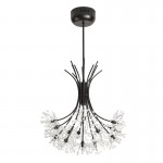 Model house designer creates dandelion style living room dining Crstal Iron Pendant Lamp