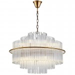 Hotel Living room Modern Large Luxury Led Lamp Crystal Bar Chandelier