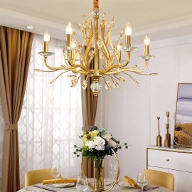 Vermilion High Quality Nordic Modern Chandelier Crystal Chandelier droplight