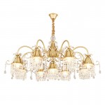 Home Decor Living Room Bedroom Villa Lobby K9 Crystal LED chandelier Lamp