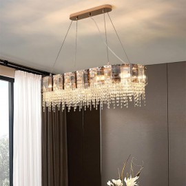 Decorative Lighting For Restaurant Home Villa Crystal Modern Chandelier Lamp