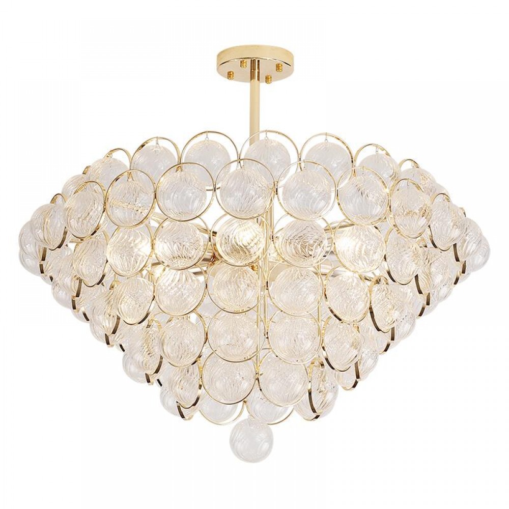 Modern home decoration accessories living room art crystal Glass balls Chandelier Lamp