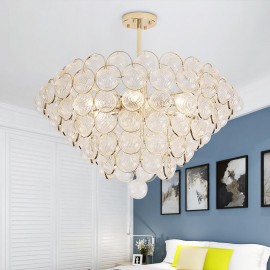 Modern home decoration accessories living room art crystal Glass balls Chandelier Lamp