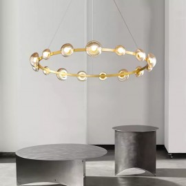 Most Popular Contemporary Living Room Light Restaurant Nordic Minimalist Chandelier Lamp