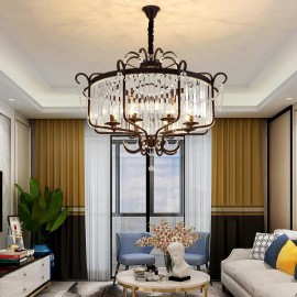 Modern Indoor Lobby Decoration Pendant Lighting Hotel Luxury Postmodern LED Chandelier