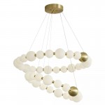 Unique Pearl Design Indoor Decoration Contemporary pearl Style Chandelier Lamp