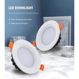 Indoor Energy Saving Round 3W 5W 7W 9W 12W 18W 24W 30W LED Ceiling Downlight 