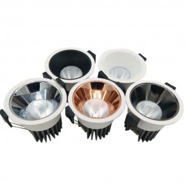 Modern Style 7w 12w 18w Aluminum Lamp Body Deep anti-glare LED Downlight