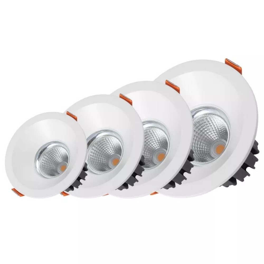 Mall Ceiling 3000K 4000K 6000K COB Aluminum 10W 15W 20W 30W 40W Ceiling LED Spot Light