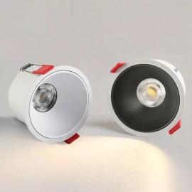 Configuration Anti-glare No-dazzling Dimmable COB Spotlight Narrow Frame LED Downlights