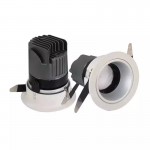 Hotel Engineering Lights Spot Adjustable LED Recessed Commercial Downlight