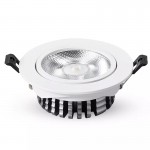 Ceiling Spot Lamp Commercial Lighting Adjustable COB Ultra Thin LED Downlight