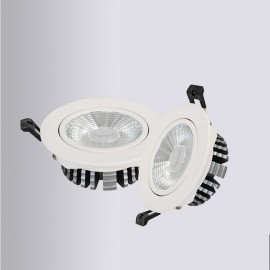 Ceiling Spot Lamp Commercial Lighting Adjustable COB Ultra Thin LED Downlight