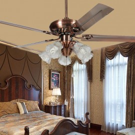 Bed room Fan Lighting LED Chandelier Fan Lamp