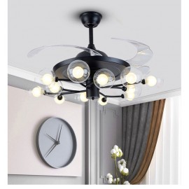 Invisible Fan style Living room LED Chandelier Fan Lamp