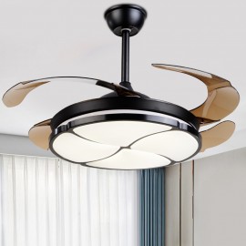 Modern remote control Pendant Ceiling Fan Light