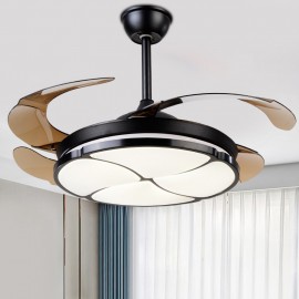 Modern remote control Pendant Ceiling Fan Light