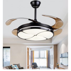 Modern remote control Pendant Ceiling Fan Light