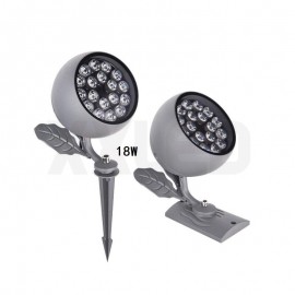 Apple style 6W 18W Outdoor Spike LED spotlight