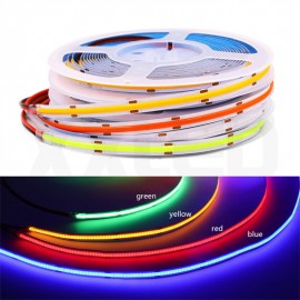 Super bright 12V 24V Wide 8mm COB LED Strip Light