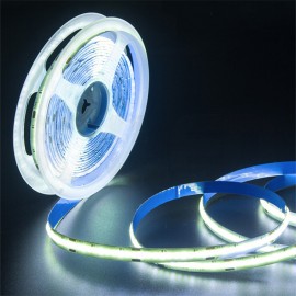 Super bright 12V 24V Wide 8mm COB LED Strip Light