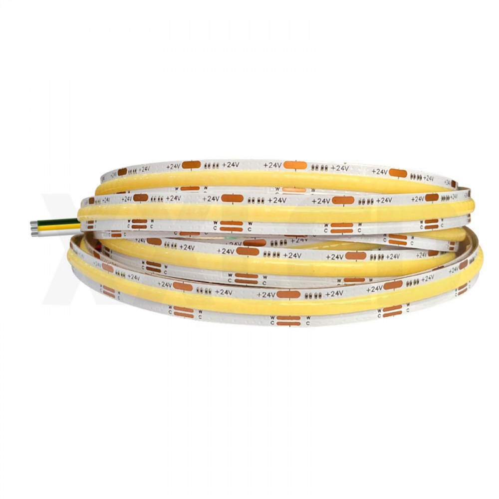 512LED chips per meter double color COB LED Strip Light