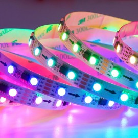 30 Or 60 LED per meter Addressable Digital Tape IC TM1934 Magic LED Strip Light