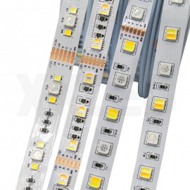 5050 RGB and 2835 white and warm white RGBW LED Strip Light 