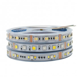 5050 RGB and 2835 white and warm white RGBW LED Strip Light 