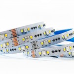 5050 RGB and 2835 white and warm white RGBW LED Strip Light 