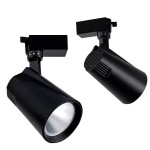 Adjustable Head Black White COB Led Track Spotlight for Shop 20W 40W 30W LED Tracking Light