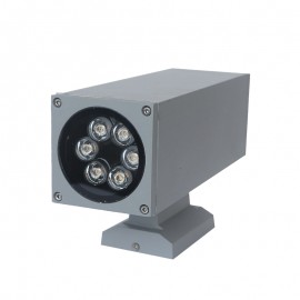 Surface mounted 6W to 18W double head wall lamp