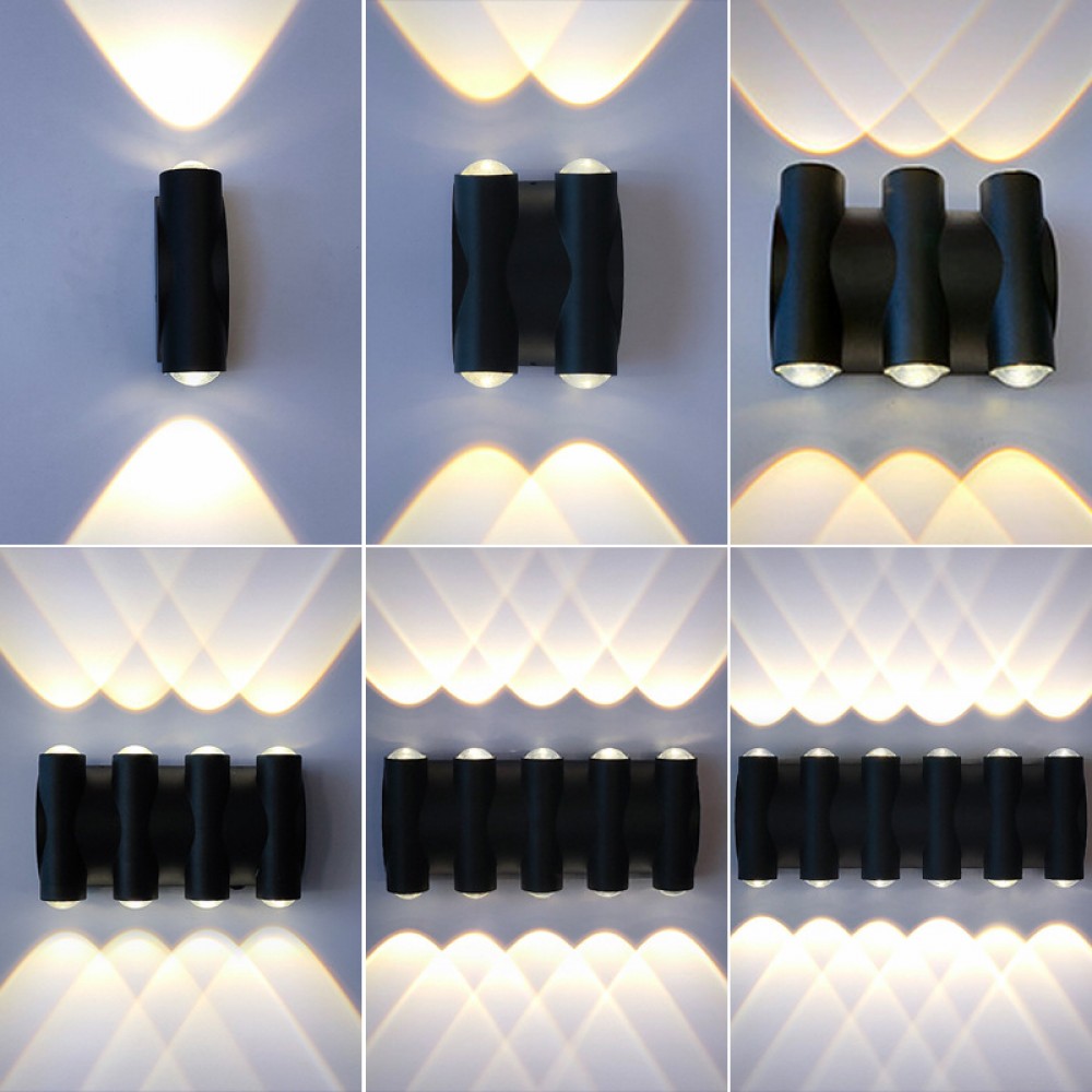 4W 6W 8W 10W 12W indoor or outdoor LED module wall lamp