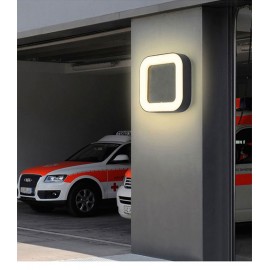 Round Square Oval versions 12W LED outdoor wall light