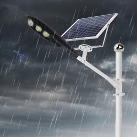 Outdoor Waterproof IP66 Cob Auto Sensing 50W 100W 150W 200W LED Solar Street Lights