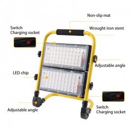 Emergency Rechargeable Camping Lamp 50W 100W Movable Solar Flood Light